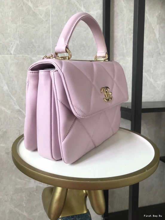 Firstbag Ru WITH BAG HANDLE TOP FLAP CHANEL 0810